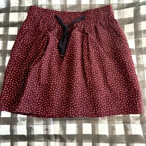 KIMCHI BLUE LINED SKIRT SIZE XS NWOT
